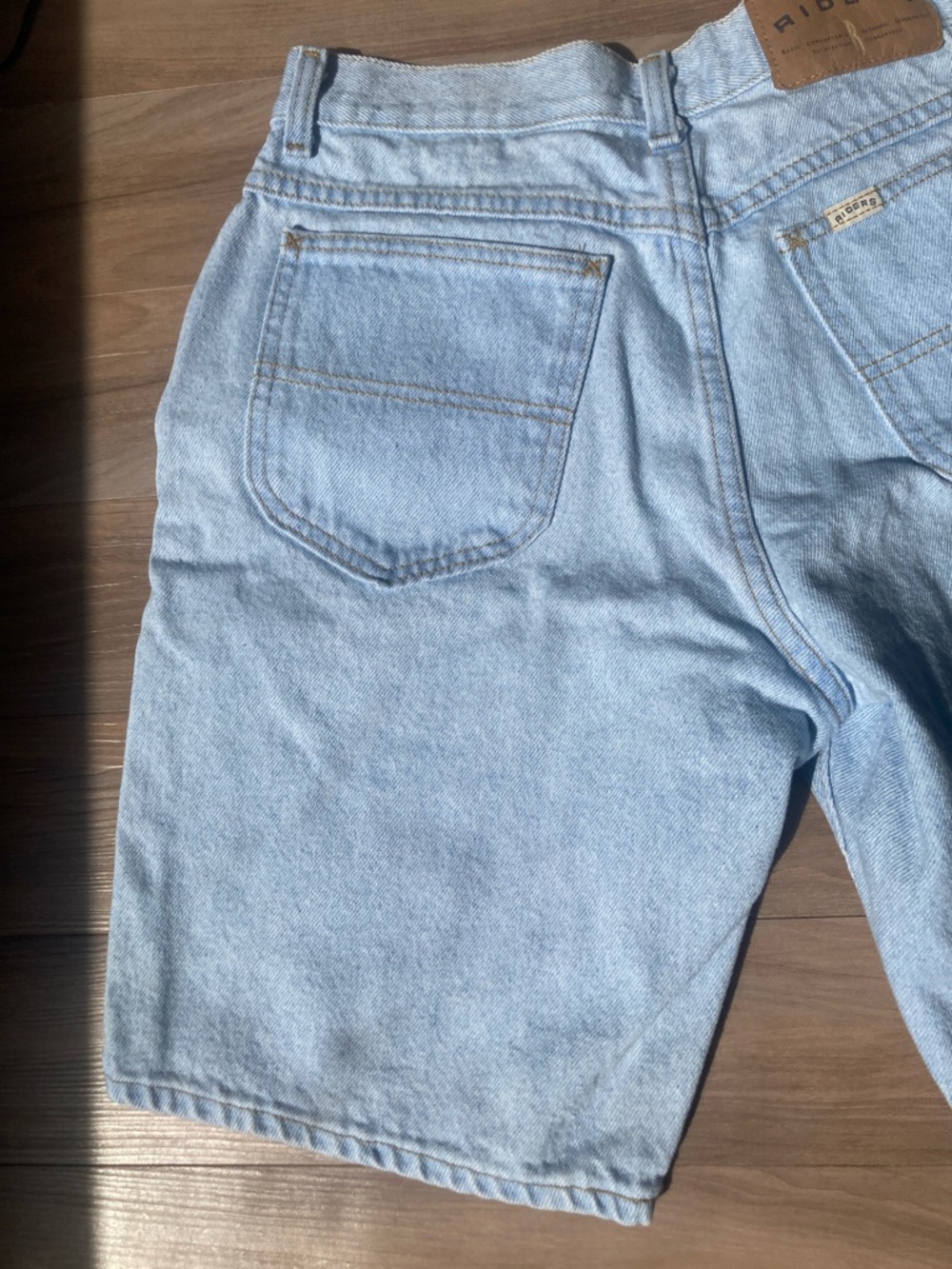Vintage Riders jean short cotton denim short men’s - Picture 14 of 14